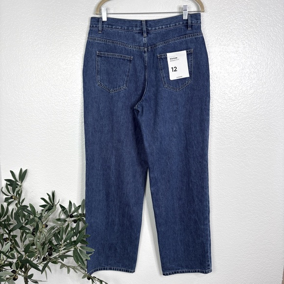 NWT GLASSONS Mid Rise Baggy Fit Jeans - 12 - Picture 4 of 8